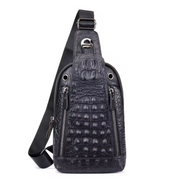 Joris | Croc-Texture Sling Pack