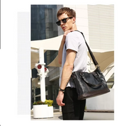 Jack | Stylish Men's PU Leather Travel Crossbody Messenger Bag