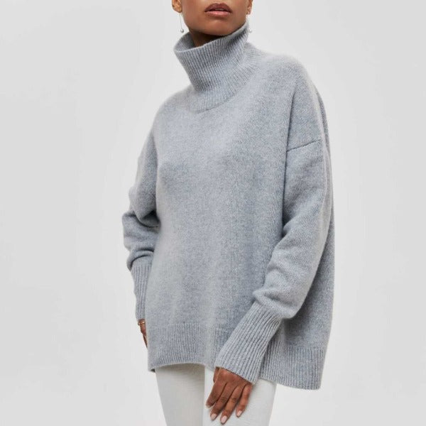 Katrielle | Women's turtleneck sweater | winter-6