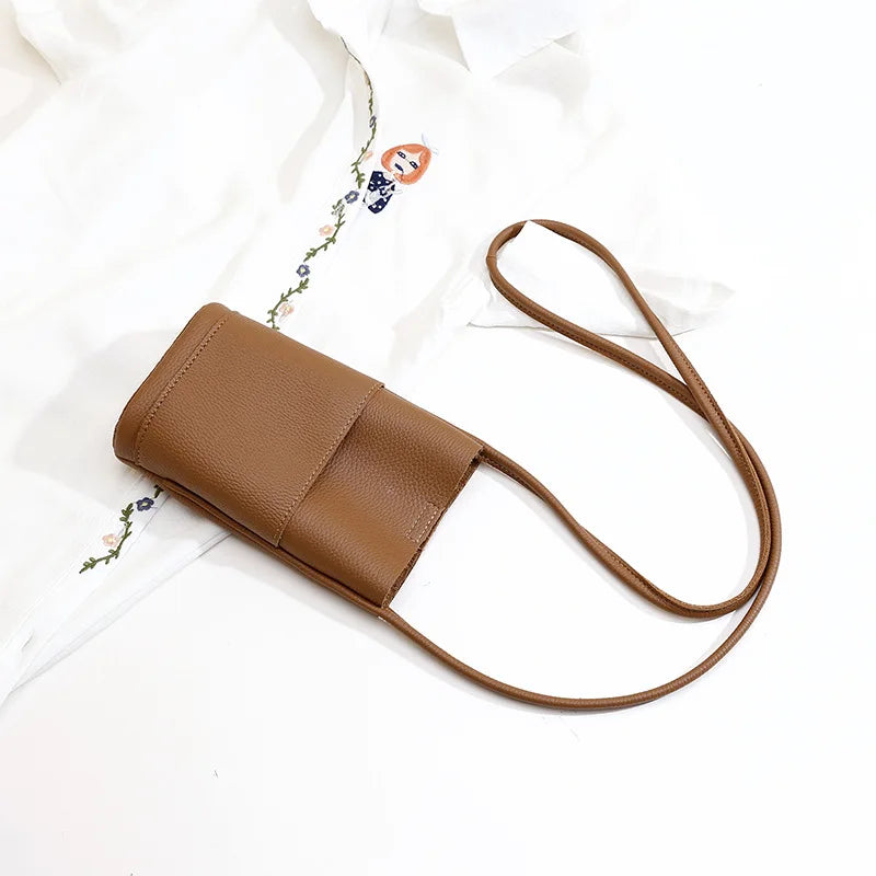 Clara | Stylish Small PU Leather Crossbody Bag