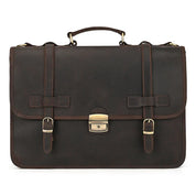 Daniel | Men's Leather Crossbody Messenger Laptop Bag Travel Bag