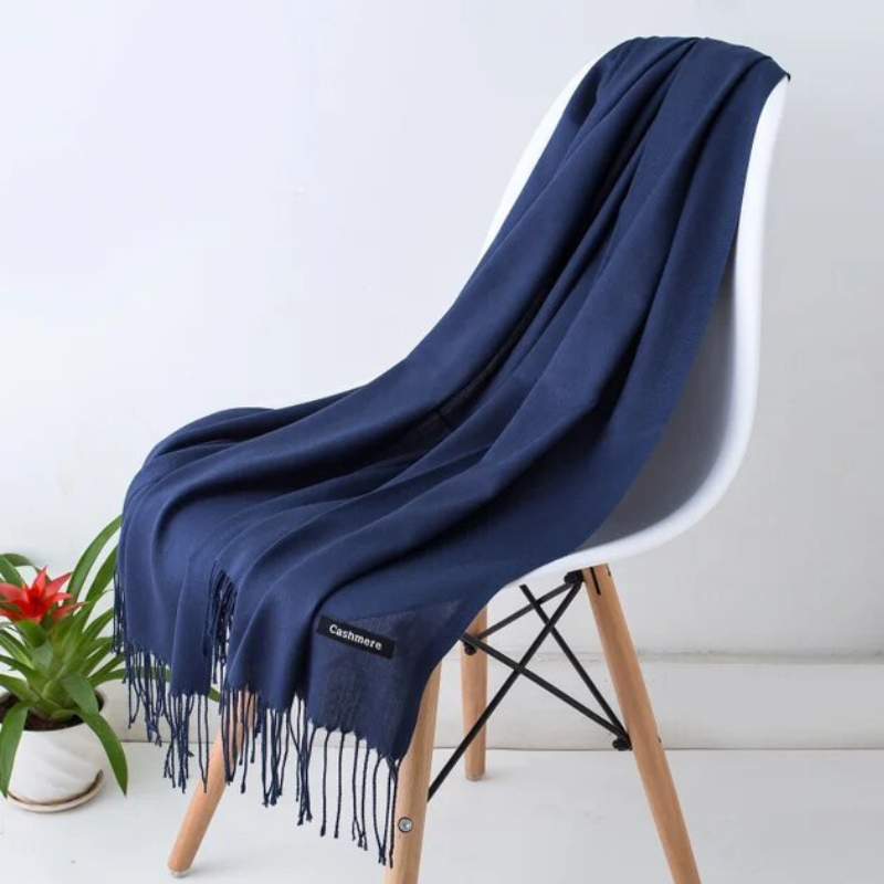 Sylvania | Elegant Fringe Drape Scarf