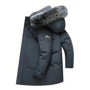 Men Winter hood parka jacket | Warmth-5