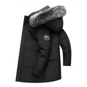 Men Winter hood parka jacket | Warmth-6