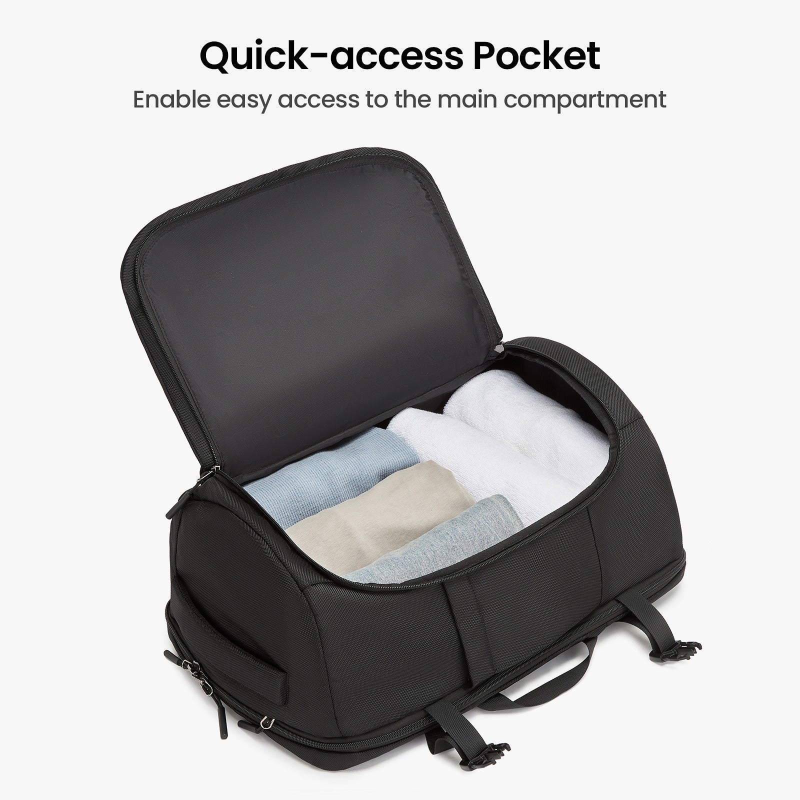Miles | Men's Large Business Laptop Convertible Sling Backpack Bag