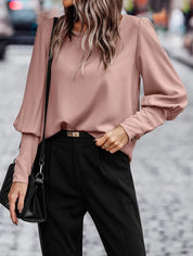 Adrianna | Sophisticated Long-Sleeve Blouse