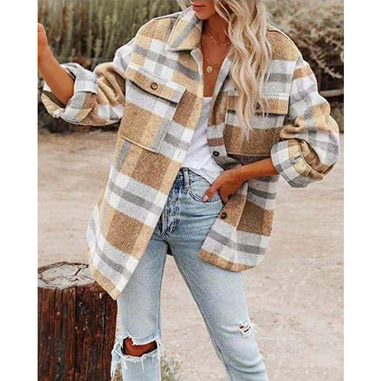MAXIMA | Elegant Spring Jumper Shirt