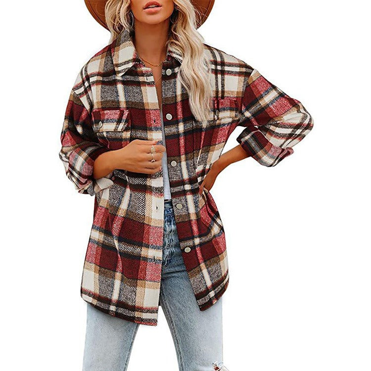 MAXIMA | Elegant Spring Jumper Shirt