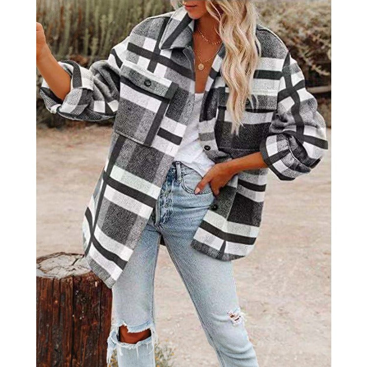 MAXIMA | Elegant Spring Jumper Shirt