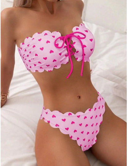 CATH | Strapless Polkadot Bikini