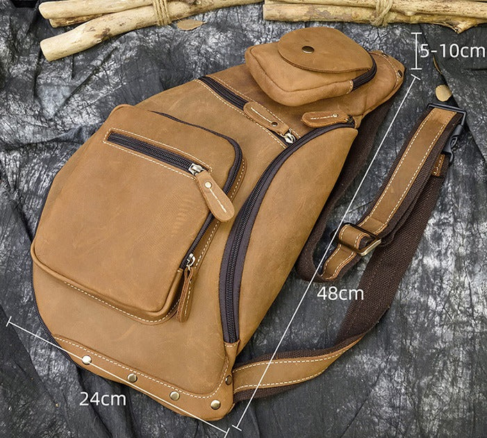 Milan | Frontier Leather Shoulder Bag