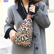 Sophie | Stylish Women's Crossbody Shoulder Bag with Leopard Print