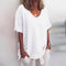 White Loose Blouse for Women - Elegant Summer Top with Flattering Fit and Lightweight Comfort 2