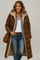 Winter Coats Women Long Hooded Coat with Zip Closure and Pockets for Stylish Warmth 8