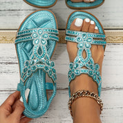 Women's Boho Sandals - Comfortable Orthopedic Footwear for Casual Outings 0