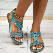 Women's Boho Sandals - Comfortable Orthopedic Footwear for Casual Outings 1
