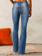 Women's Bootcut Jeans with Flattering High Rise and Supportive Design for All-Day Comfort 1