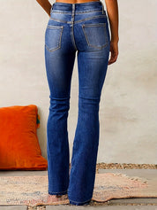 Women's Bootcut Jeans with Flattering High Rise and Supportive Design for All-Day Comfort 3