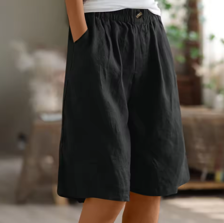 Women's Comfort Shorts for Effortless Style and All-Day Wear - Flattering Relaxed Fit, Soft and Breathable for Warm Weather 11