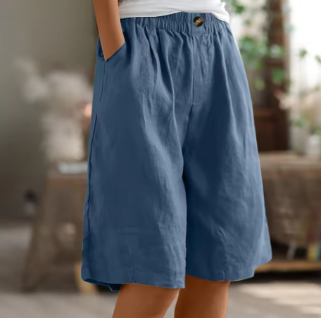 Women's Comfort Shorts for Effortless Style and All-Day Wear - Flattering Relaxed Fit, Soft and Breathable for Warm Weather 3