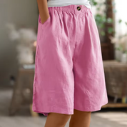 Women's Comfort Shorts for Effortless Style and All-Day Wear - Flattering Relaxed Fit, Soft and Breathable for Warm Weather 4