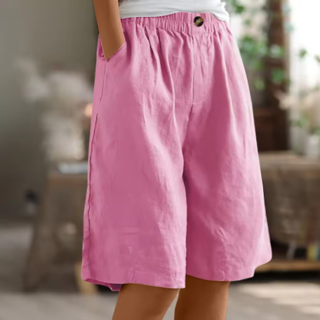 Women's Comfort Shorts for Effortless Style and All-Day Wear - Flattering Relaxed Fit, Soft and Breathable for Warm Weather 4