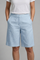 Women's Knee-Length Casual Shorts with Elastic Waist and Side Pockets for Stylish Comfort 9