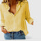 Women's Relaxed Fit Button Down Shirt with Classic Collar 11