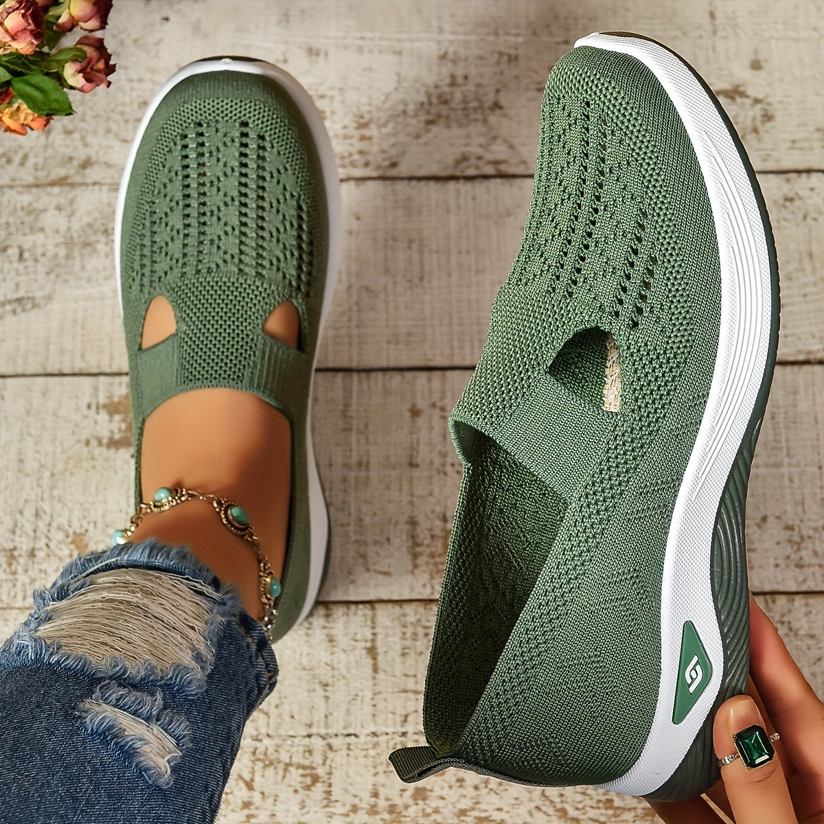 Women's Slip-On Comfort Shoes with Orthopedic Support for Everyday Wear 0