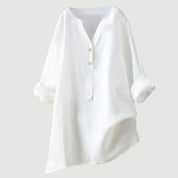 Womens Tunic Tops - Relaxed Button Tunic Clothing for Effortless Everyday Style 6
