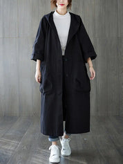 Anselmia | Women's Hooded Trench Coat