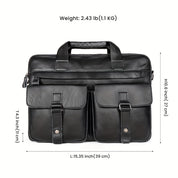 Leo | Large Capacity Crossbody Messenger Laptop Bag
