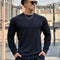 Ribbed knit crewneck sweater for men-1