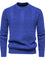 Men’s Cable-Knit Sweater - Warm Wool Blend - Regular Fit - Crew Neck Casual Wear-2