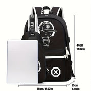 Kurt | Spacious Waterproof Backpack and Messenger Bag Set for Kids