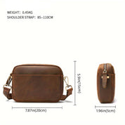 Ethan | Premium Cowhide Leather Crossbody Sling Bag