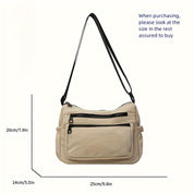 Iris | Customizable Multi-Pocket Shoulder Bag