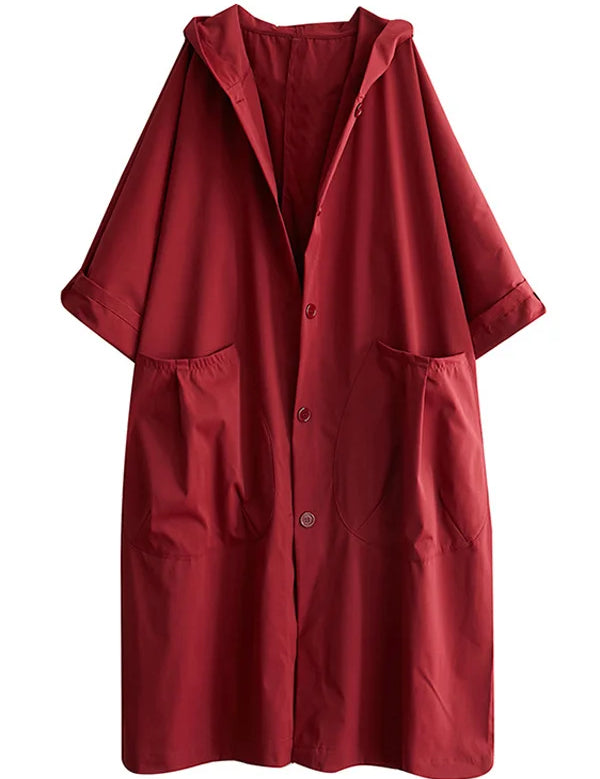 Anselmia | Women's Hooded Trench Coat