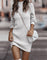 Sweaters with exhibited sleeves and turtleneck for women-2