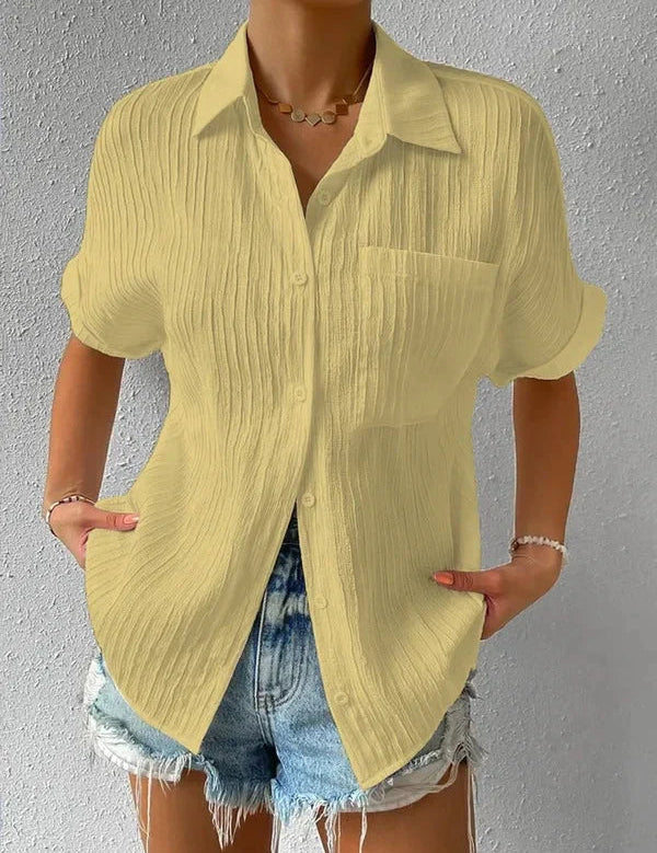 CHARLOTTE | Chic Short Sleeve Polo