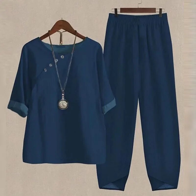Asymmetrical Blue