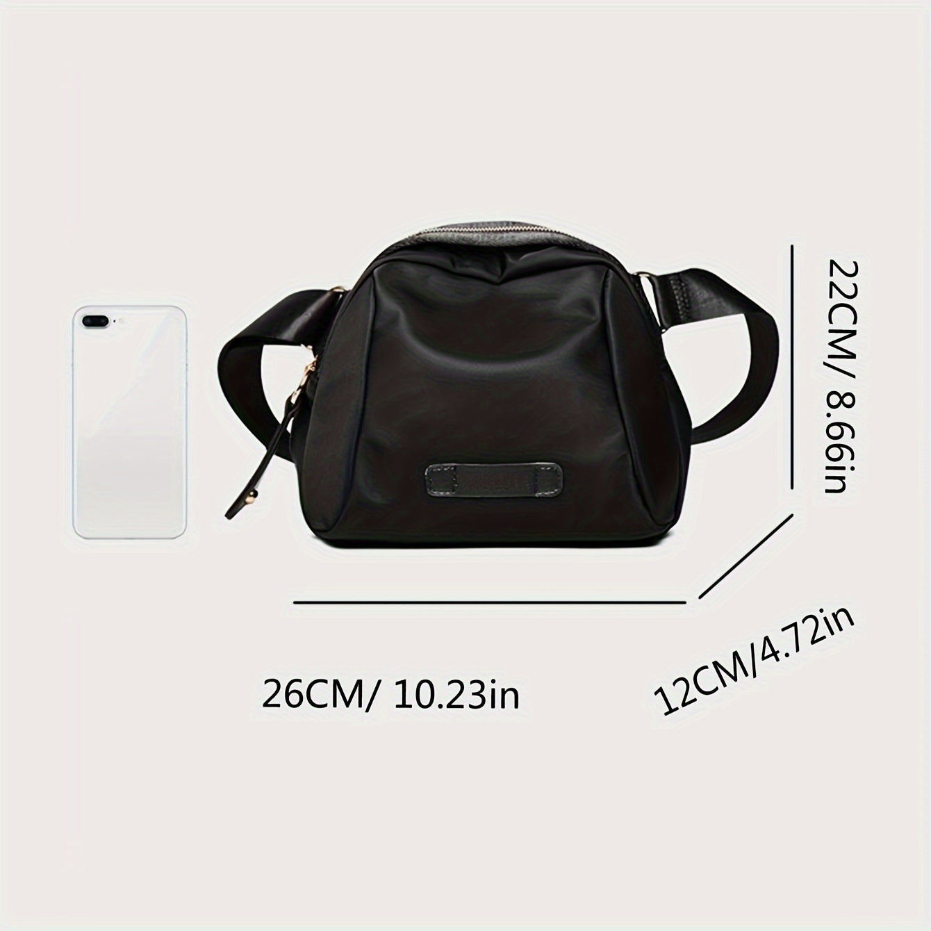 Isla | Anti-Theft Nylon Crossbody Bag