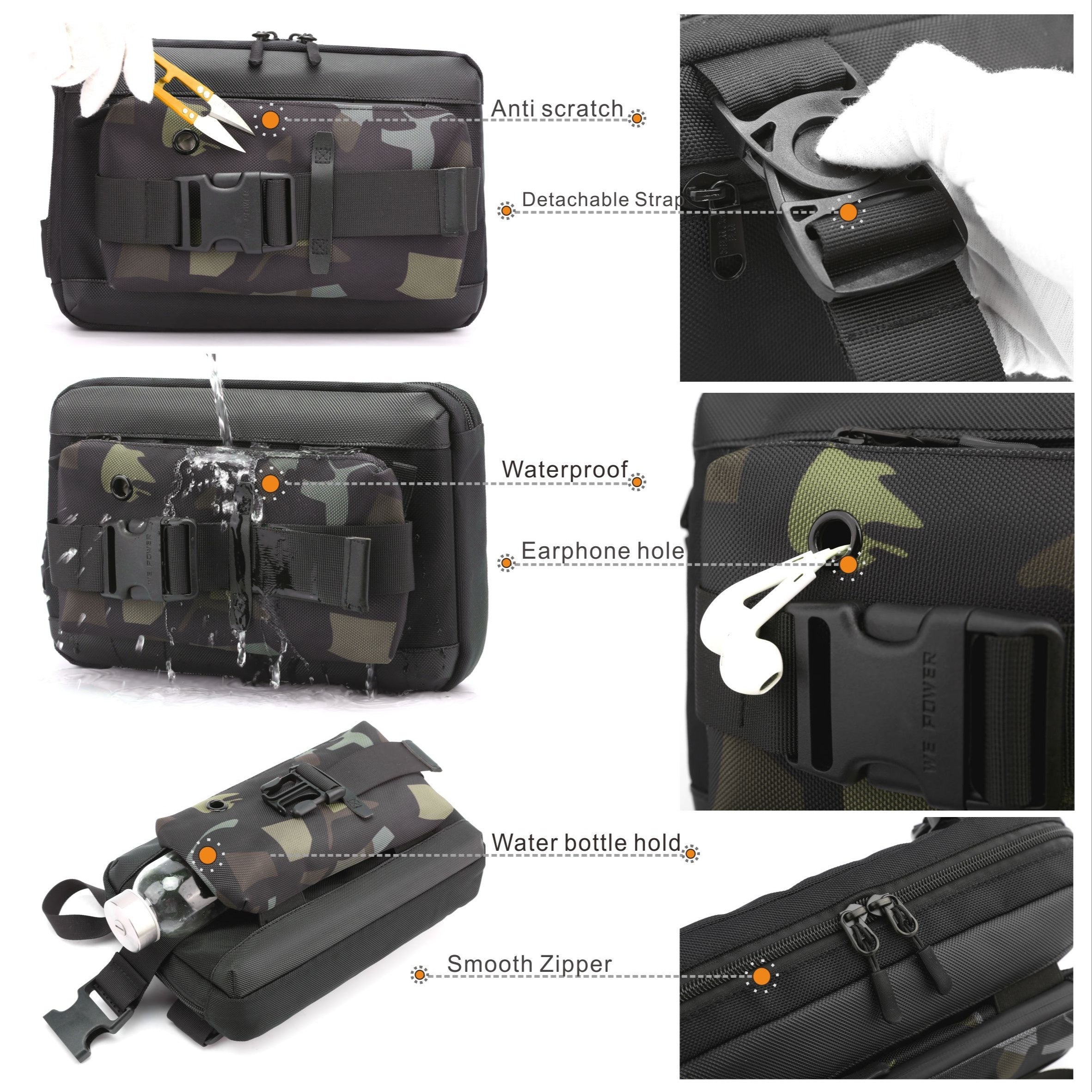 Ethan | Casual Men's Travel Crossbody Sling Bag