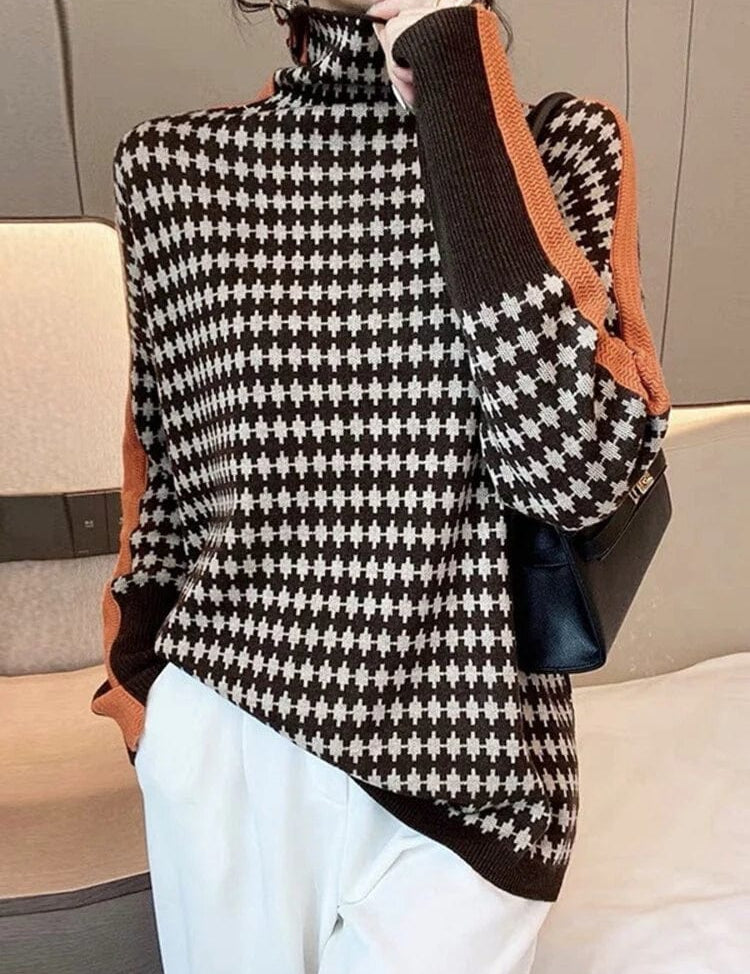  Sweater: Elegant autumn sweater for women-1
