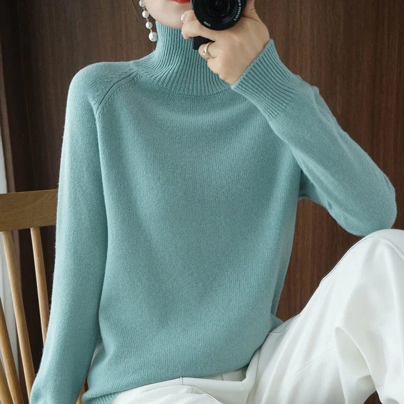 Women's turtleneck - warm & stylish for winter-6
