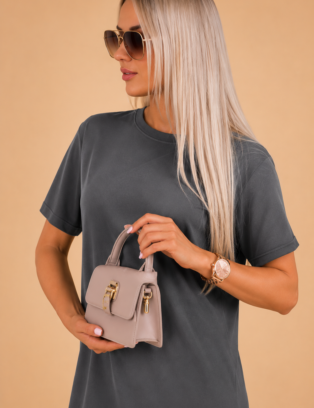 ESTELA | Elegant Bat Sleeve Dress