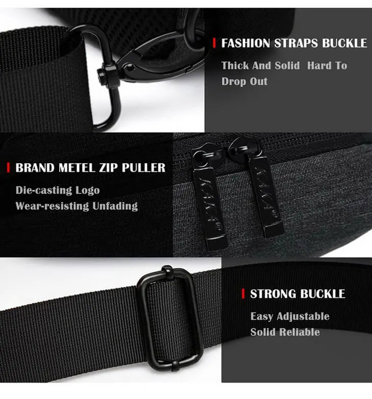 Liam | Anti-Theft Shoulder Bag