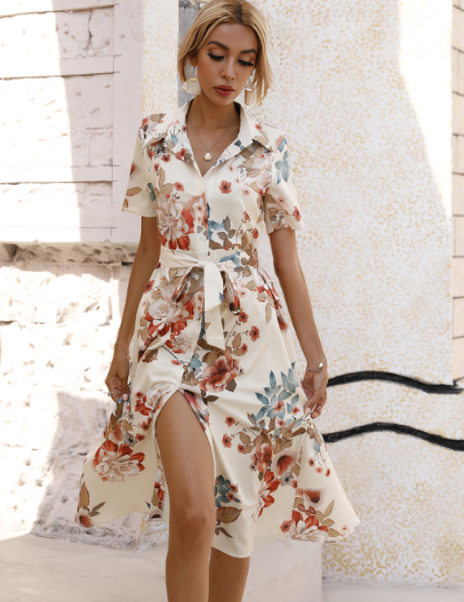 SOPHIA | Stylish V-Neck Dress