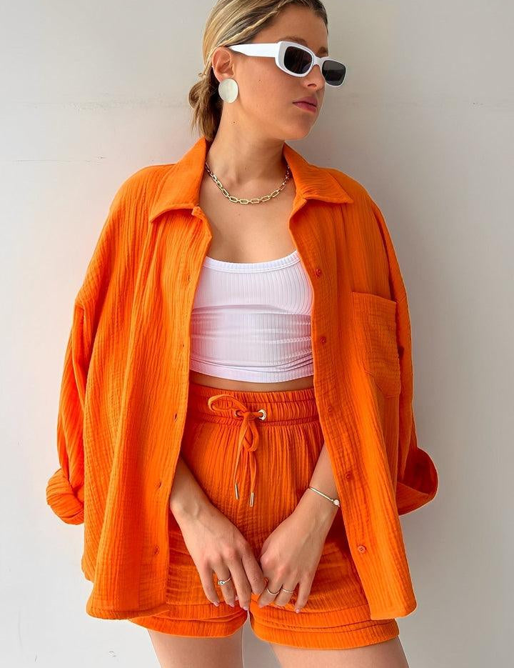 HAZEL | Top and Shorts Matching Set