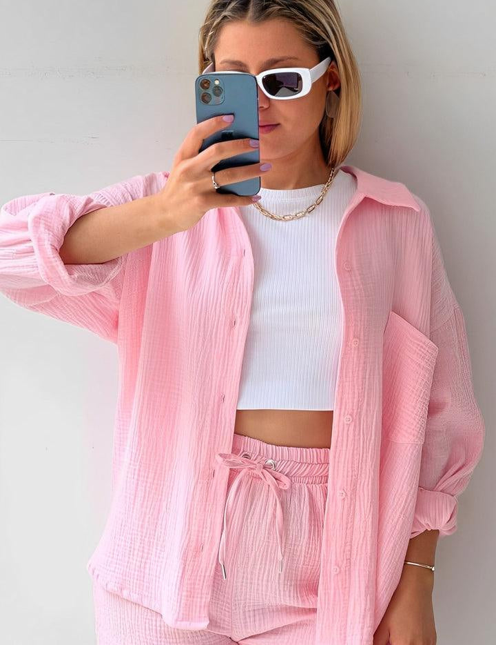 HAZEL | Top and Shorts Matching Set